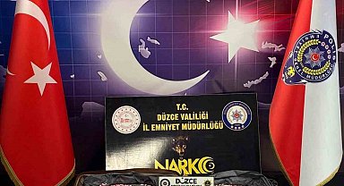 İstanbul'dan Samsun'a uyuşturucu sevkiyatına Düzce polisi 'Dur' dedi