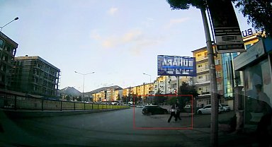 İşte Erzurum'da yürekleri ağızlara getiren o anlar