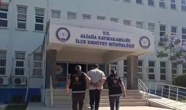 İzmir'de 18 yıl hapisle aranan firari Aliağa'da yakalandı
