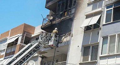 İzmir'de korkutan yangın: 6 kişi dumandan etkilendi