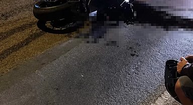 İzmir'de motosiklet kazası: Sürücü hayatını kaybetti