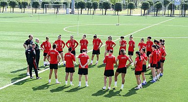 Kadın A Milli Takımı, Malta yolculuğu öncesi taktik çalıştı