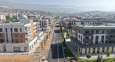 Kahramanmaraş'ın Azerbaycan Mahallesi asfaltlanıyor