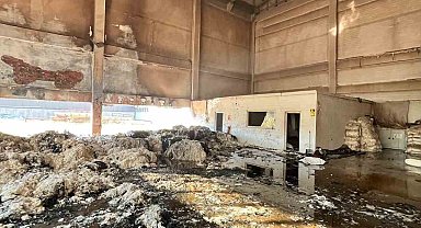Kahramanmaraş'ta fabrika yangını korkuttu
