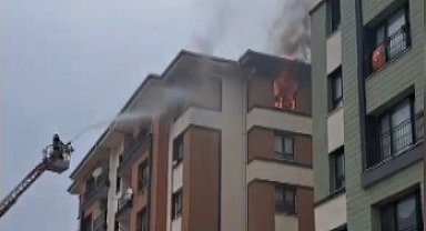 Kahramanmaraş'ta ikamet yangını