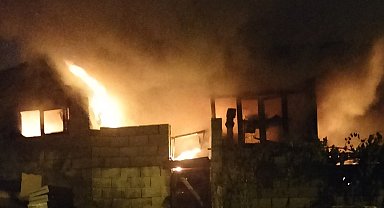 Kahramanmaraş'ta iş yeri yangını