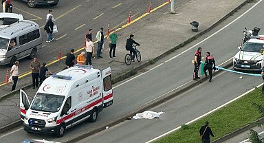 Kamyonetin çarptığı kadın hayatını kaybetti, sürücü olay yerinden kaçtı