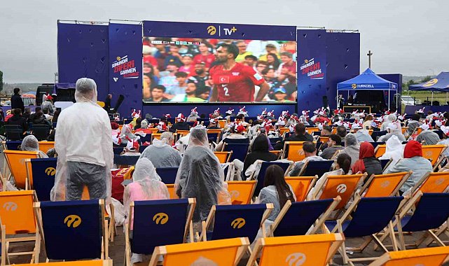 Kapadokya'da milli maç heyecanı