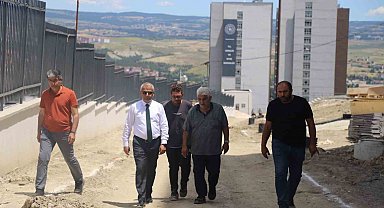 Karabük'te 419 kişilik öğrenci yurdunda çalışmalarda sona yaklaşıldı