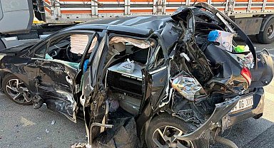Karabük'te zincirleme trafik kazası: 2 yaralı