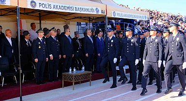 Karaman POMEM'de 409 polis adayı mezun oldu