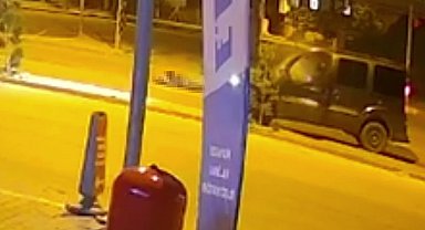 Karaman'da belediye işçisinin ölümüyle sonuçlanan kaza kamerada