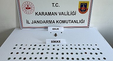 Karaman'da tarihi eser ele geçirildi: 7 tutuklama