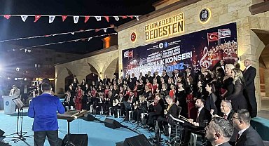 Kardeşliğin ezgileri Çorum'da yankılandı