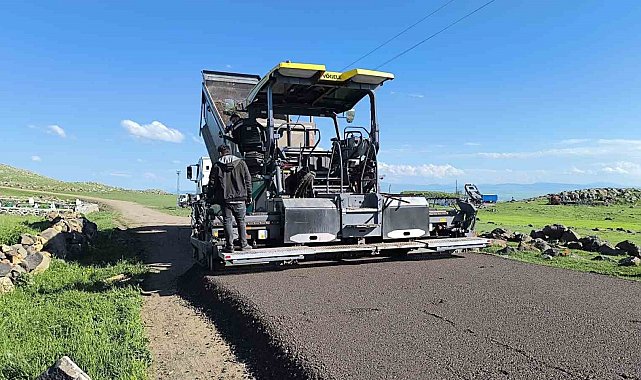 Kars'ta asfalt seferberliği: İl Özel İdaresi yol çalışmalarına hız verdi