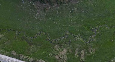 Kars'ta doğa şöleni: Karlı zirveler ve menderesler hayran bıraktı