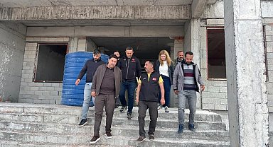 Kars'ta eğitim yatırımları yükseliyor: GAMP Lisesi ve Tarım Lisesi inşaatlarında inceleme