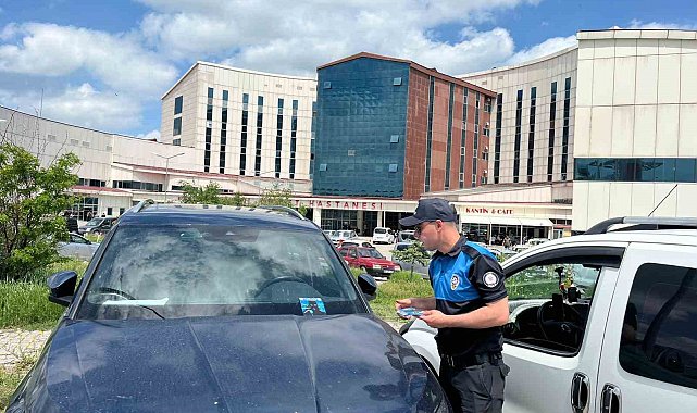 Kars'ta hastane otoparklarında hırsızlığa karşı polis uyarısı