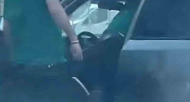 Kartal'da trafik kazası sonrası çıkan kavga kamerada