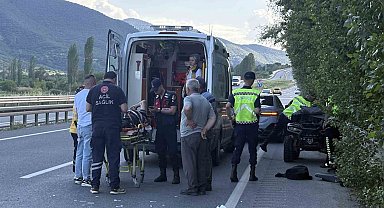 Kastamonu'da ATV kazası: 1 yaralı
