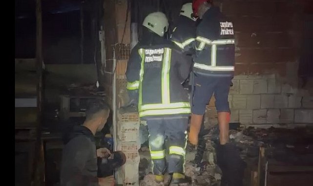Kastamonu'da ev yangını
