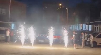 Kavga ihbarı yaptılar, jandarmayı konfeti ile karşıladılar