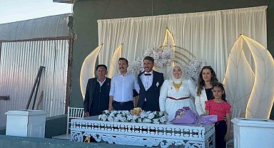 Kaymakam Demirtaş, Gelekçi ailesinin mutluluğuna ortak oldu