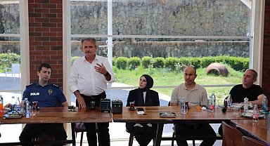 Kaymakamı Şendur'a veda etti