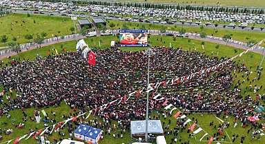 Kayseri, milli takım için tek yürek oldu