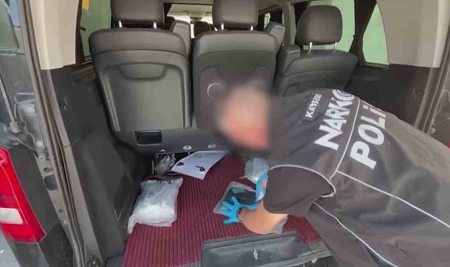 Kayseri'de 15 kilo uyuşturucu ele geçirildi