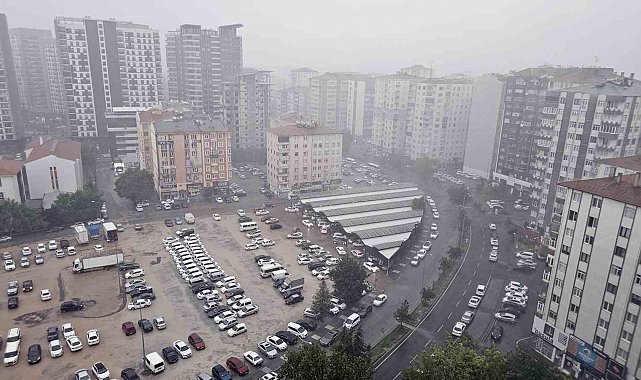 Kayseri'yi sağanak yağış vurdu