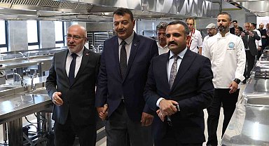 KAYÜ'de Dr. Makbule Çıkrıkçıoğlu Gastronomi ve Mutfak Sanatları Uygulama Merkezi'nin açılışı yapıldı