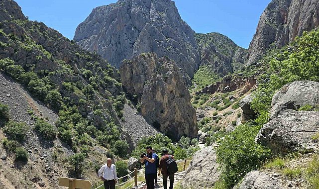 Kazankaya Kanyonu'nun daima gezilen ve ziyaretçi alan turizm merkezi olması hedefleniyor