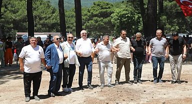 Kazdağı eteklerinde Karadeniz rüzgarı