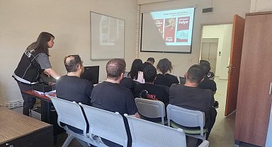 Kemaliye'de uyuşturucuyla mücadele kapsamında bilgilendirme çalışması yapıldı