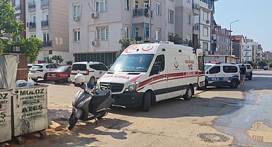 Kendini kilitlediği evi yakmaya çalıştı, yakalanınca sinir krizi geçirdi