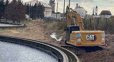 Kepçe doğalgaz hattına zarar verdi: Facianın eşiğinden dönüldü