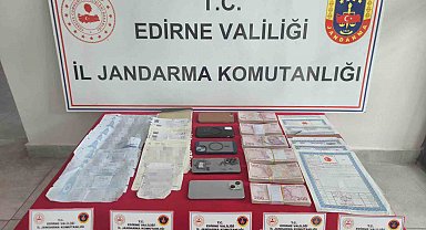 Keşan'da 6 şüpheli "tefecilik" iddiasıyla gözaltına alındı
