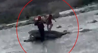 Kezer Çayı'nda mahsur kalan çocuğu AFAD kurtardı