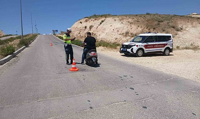 Kilis'te motosiklet sürücülerine özel denetim