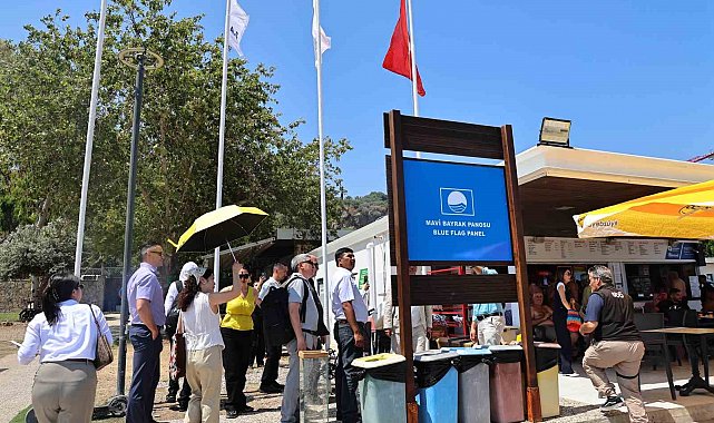 Kırgız heyet Antalya Büyükşehir Belediyesi'nin Mavi Bayrak deneyimini inceledi