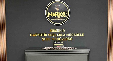 Kırşehir'de uyuşturucu ticaretinden 3 kişi tutuklandı