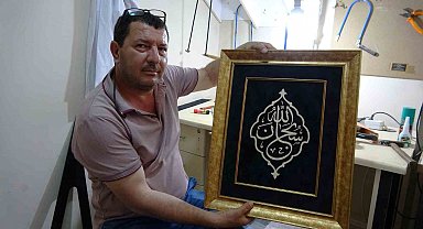Kızının okul ödeviyle başladı, sanatın ustası oldu