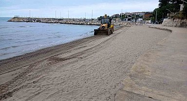 Kocaeli'nin turizm vitrini Kandıra'da 39 ton atık toplandı