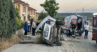 Kontrolünden çıkan aracın genç sürücüsü yaralandı