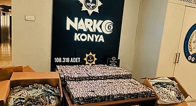 Konya'da narkotik polisinden uyuşturucu operasyonu: 6 tutuklama