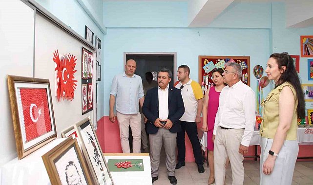 Köşklü öğrenciler eserlerini sergiledi