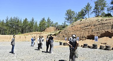 Köyceğiz'de Güvenlik Bölümü öğrencilerinden atışlarda tam isabet