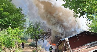 Kozan'da yayla evindeki yangın ormana sıçradı, ekipler müdahale ediyor