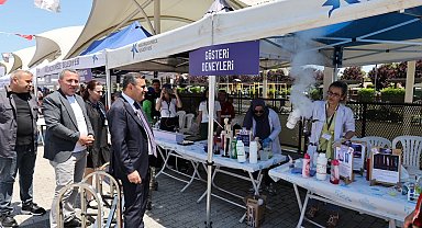 Küçükçekmece'de bilim şenliği düzenlendi